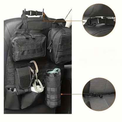MolleMaster Car Seat Organizer: Tactical Gear Holder - MolleMaster Car Seat Organizer: Tactical Gear Holder Readi Gear