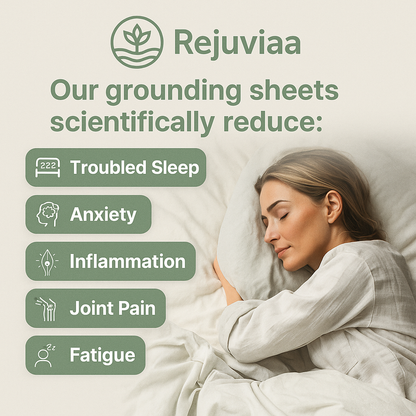 Rejuviaa™ Universal Grounding Sheet – For Restful Sleep & Everyday Balance