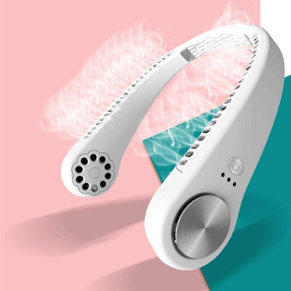 CoolBreeze Neck Cooler: USB-Powered Portable Cooling Fan - Neck Cooling Fan Readi Gear