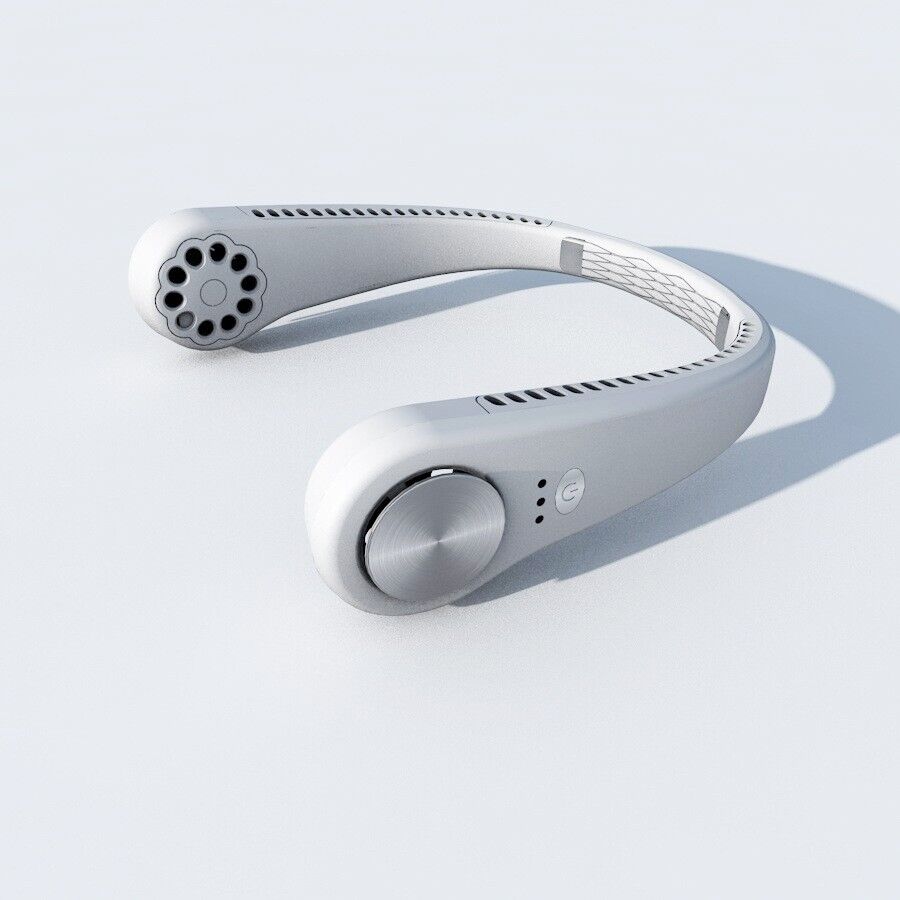 CoolBreeze Neck Cooler: USB-Powered Portable Cooling Fan - Neck Cooling Fan Readi Gear