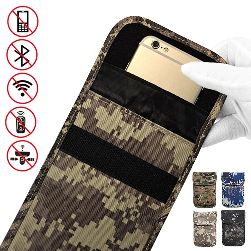 PrivacyArmor Anti-Hacking Faraday Pouch for Cell Phones & Key Fobs - Faraday Phone Pouch Readi Gear