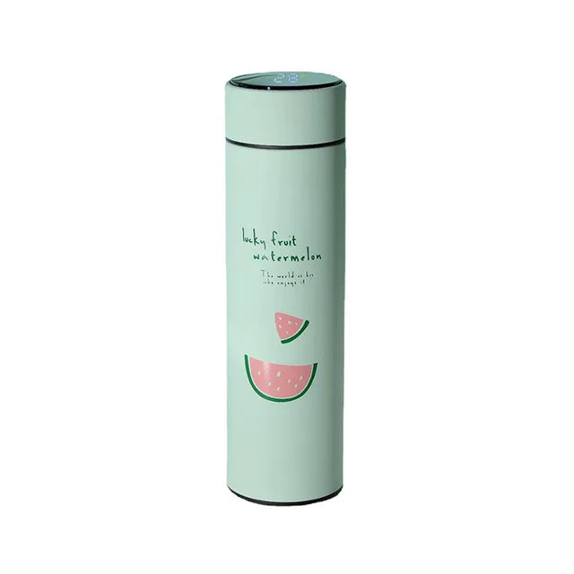 Lucky Fruit Thermal Bottle for Kids with LED Temp Display - 500 ml - Smart travel thermos Readi Gear