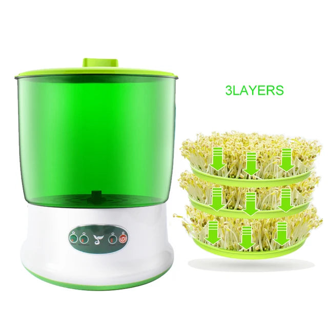 SproutGenie Home Bean Sprout Growing System - Sprout growing machine Readi Gear