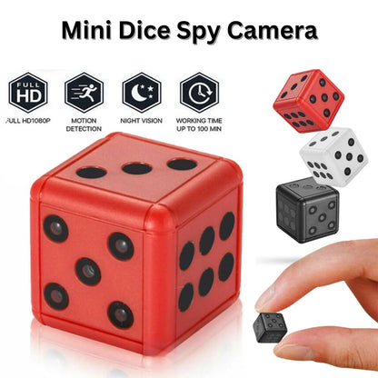 Mini Dice Spy Camera 1080P HD Night Vision with Motion Detection - Mini Dice Spy Camera 1080P HD Night Vision with Motion Detection Readi Gear