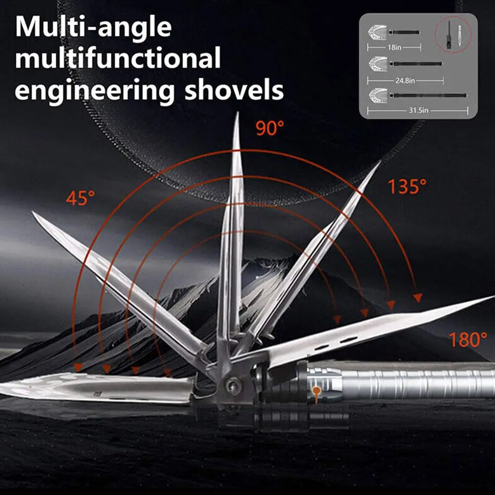 Tactical Pro Multi-Function Folding Military Survival Shovel - Multi-Function Folding Military Survival Shovel Readi Gear