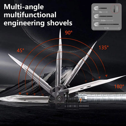 Tactical Pro Multi-Function Folding Military Survival Shovel - Multi-Function Folding Military Survival Shovel Readi Gear