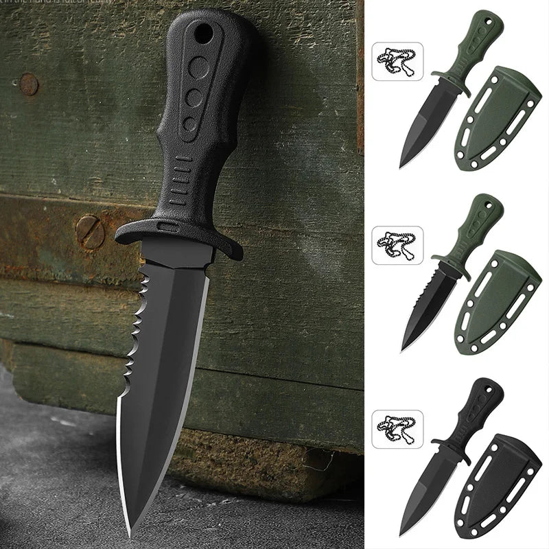 CovertStrike EDC Urban Tactical Neck Knife - CovertStrike EDC Urban Tactical Neck Knife Readi Gear