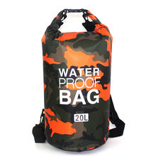 SafeDry Ultimate Camouflage Waterproof Bucket Bag for Beach & Outdoor Adventures - camouflage waterproof bag / backpack Readi Gear