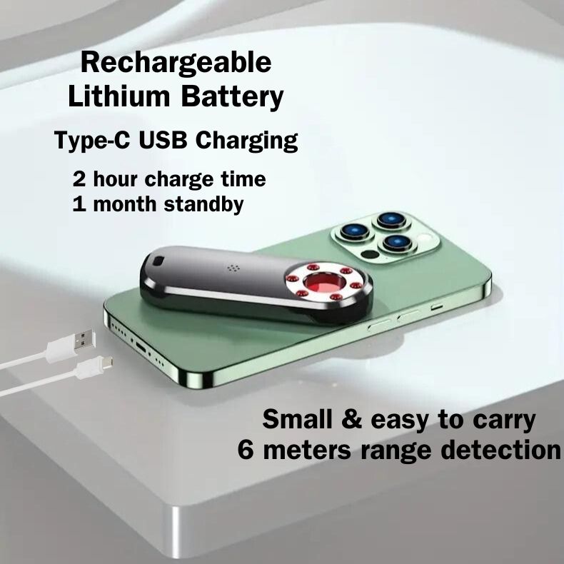 SpyScan Pro - Hidden Camera & GPS Detector - Hidden Camera Detector Readi Gear