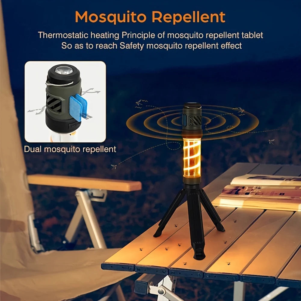 MosquitoShield 3000 USB Camping Lantern with 5 Adjustable Modes - Mosquito repellent light Readi Gear