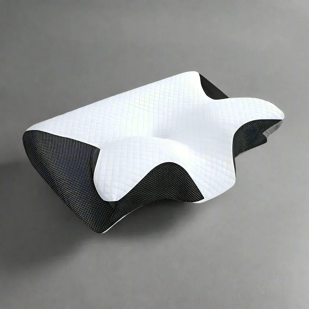 OrthoSleep Memory Foam Neck Pillow – Cervical Support for Pain Relief