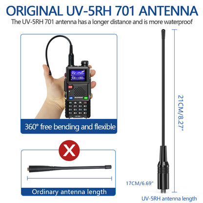Baofeng UV-5RH Multi-Function Two-Way HAM Radio - Baofeng UV-5RH Multi-Function Two-Way HAM Radio Readi Gear