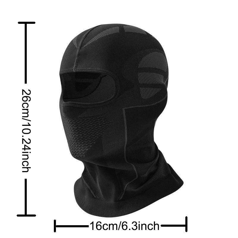 ThermaShield Windproof Full Face Ski Mask - Full face ski mask Readi Gear