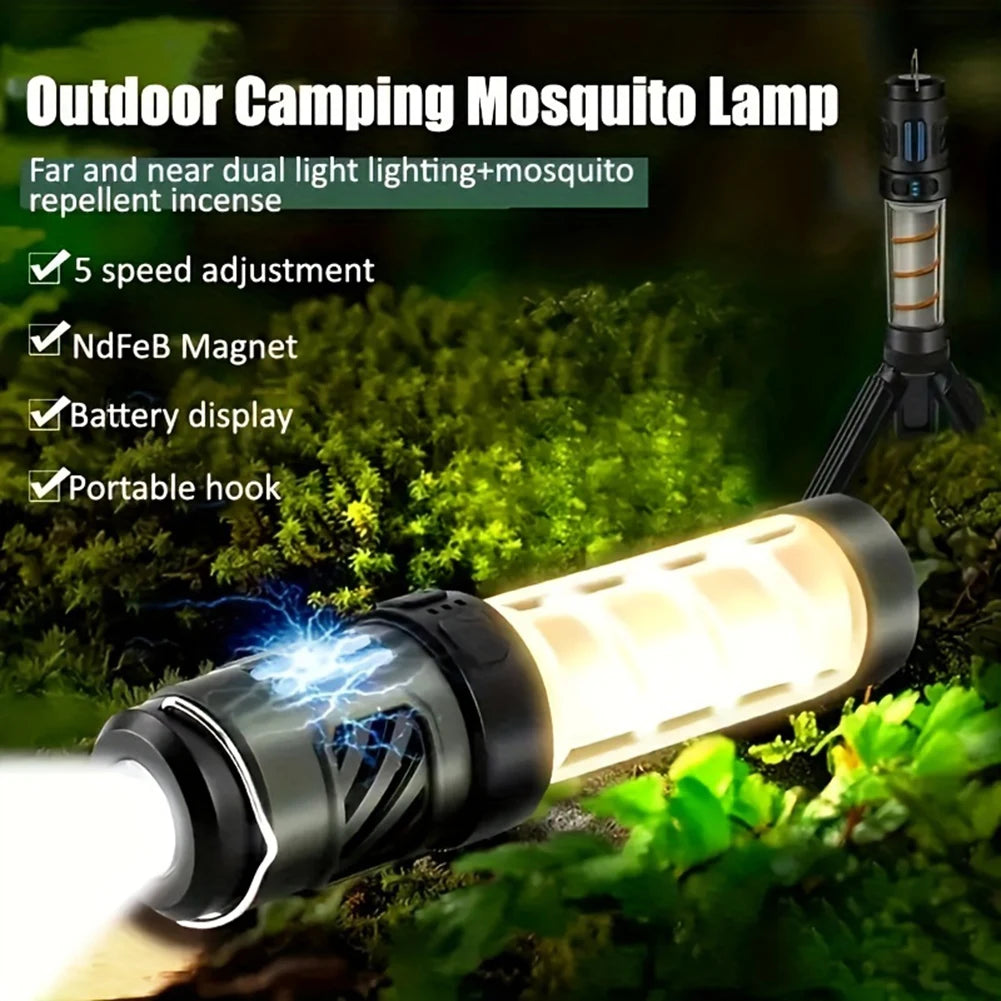 MosquitoShield 3000 USB Camping Lantern with 5 Adjustable Modes - Mosquito repellent light Readi Gear
