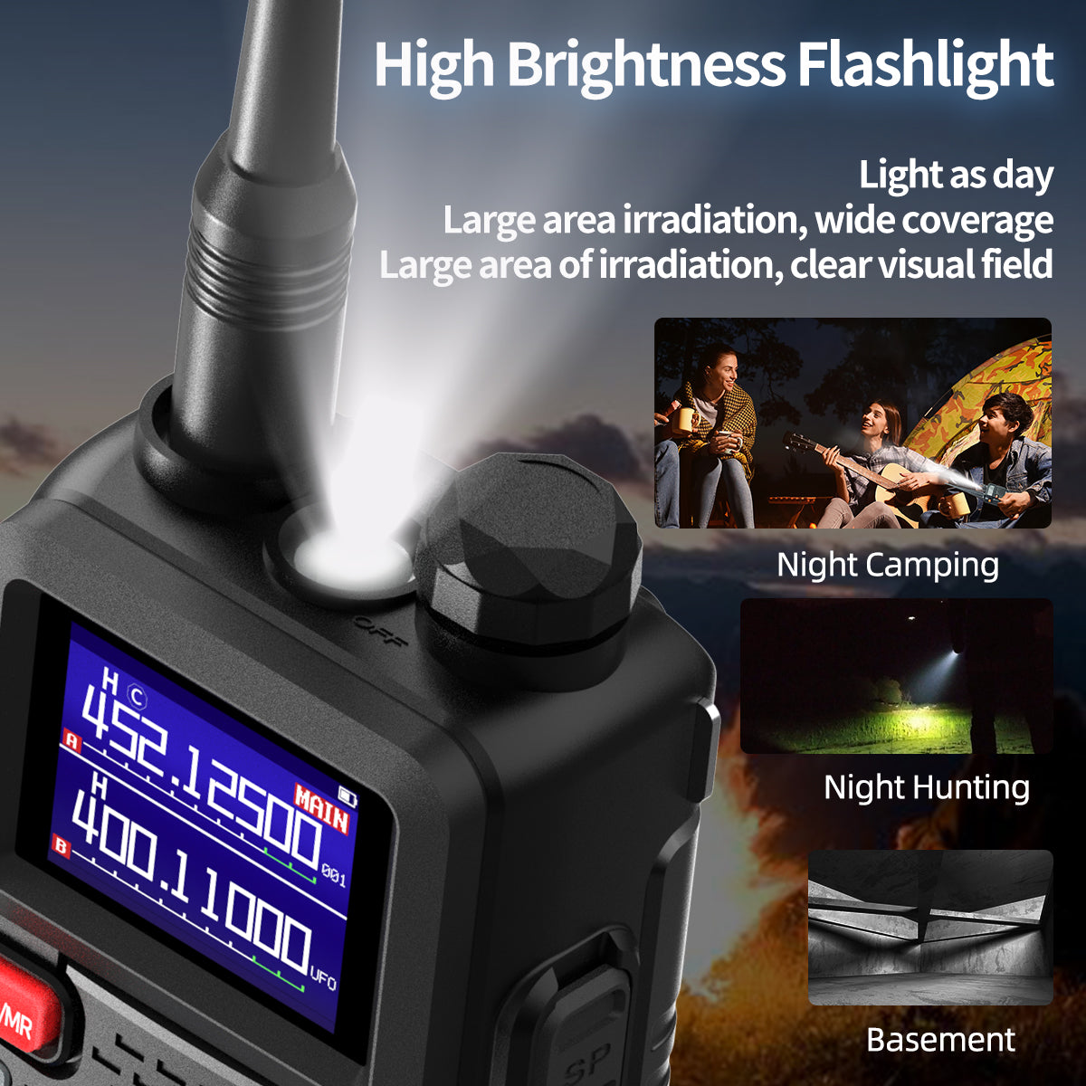 Baofeng UV-5RH Multi-Function Two-Way HAM Radio - Baofeng UV-5RH Multi-Function Two-Way HAM Radio Readi Gear