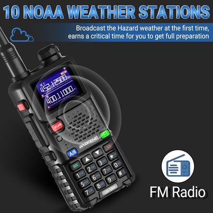 Baofeng UV-5RH Multi-Function Two-Way HAM Radio - Baofeng UV-5RH Multi-Function Two-Way HAM Radio Readi Gear