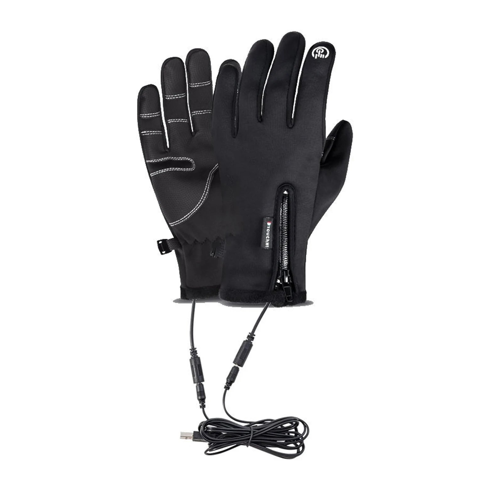 USB Rechargeable Heated Gloves – Waterproof Winter Bike Gloves - USB Winter Gloves Readi Gear