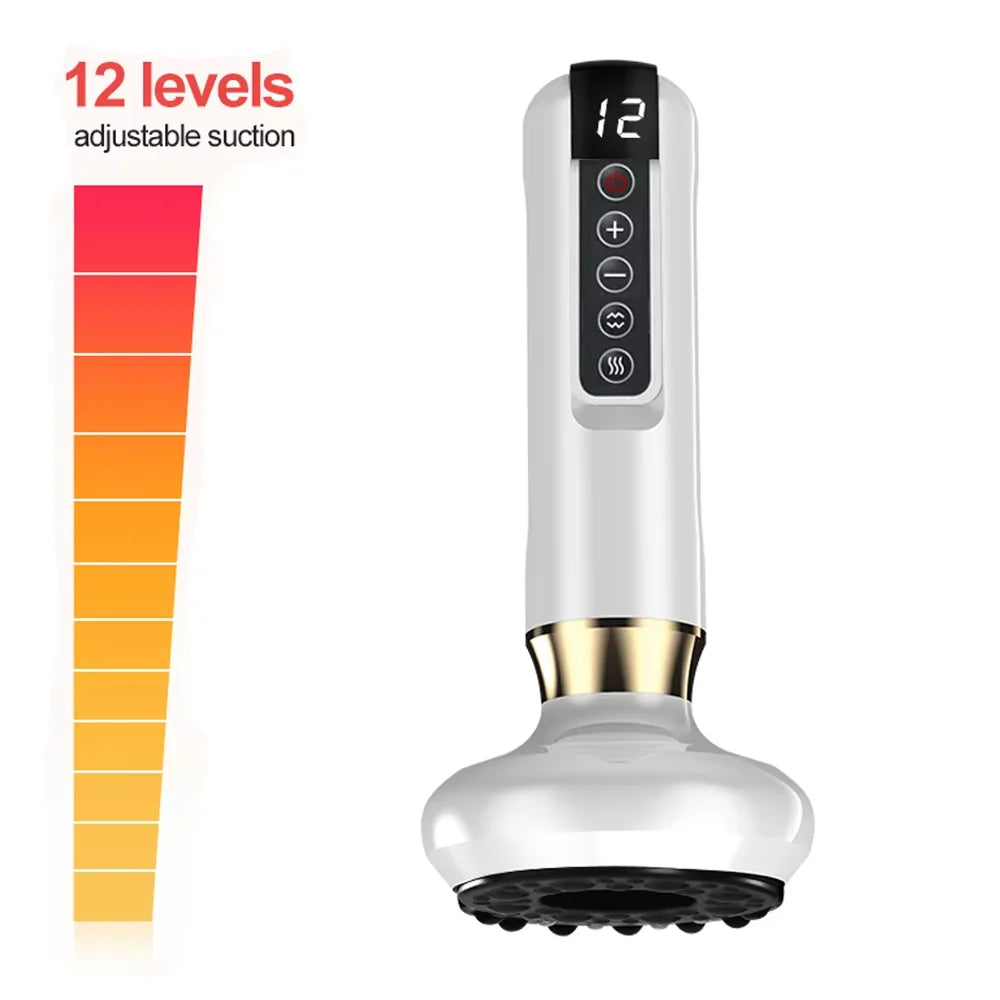 ThermaSculpt 3-in-1 Electric Gu Sha Cupping Massager - Slimming & Pain Relief - Electric Cupping Massager Readi Gear