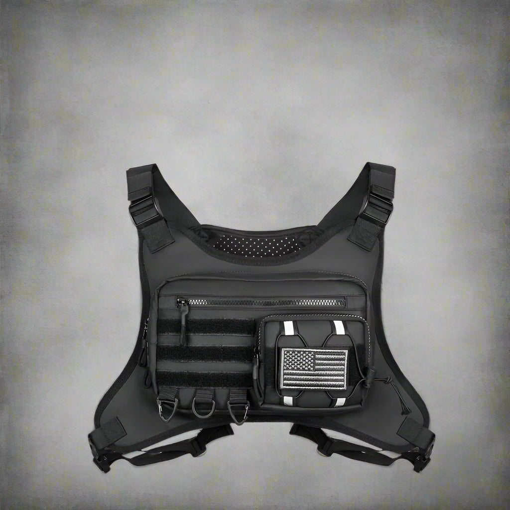 Tactical Chest Bag for Concealed Carry – EDC Vest for Gym & Training - Tactical Chest Bag / Concealed Carry Vest Readi Gear