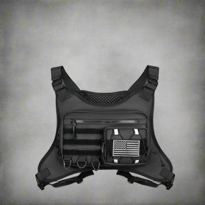 Tactical Chest Bag for Concealed Carry – EDC Vest for Gym & Training - Tactical Chest Bag / Concealed Carry Vest Readi Gear