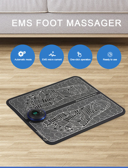 Rejuviaa™ EMS Grounding Foot Mat – Portable Wellness & Balance