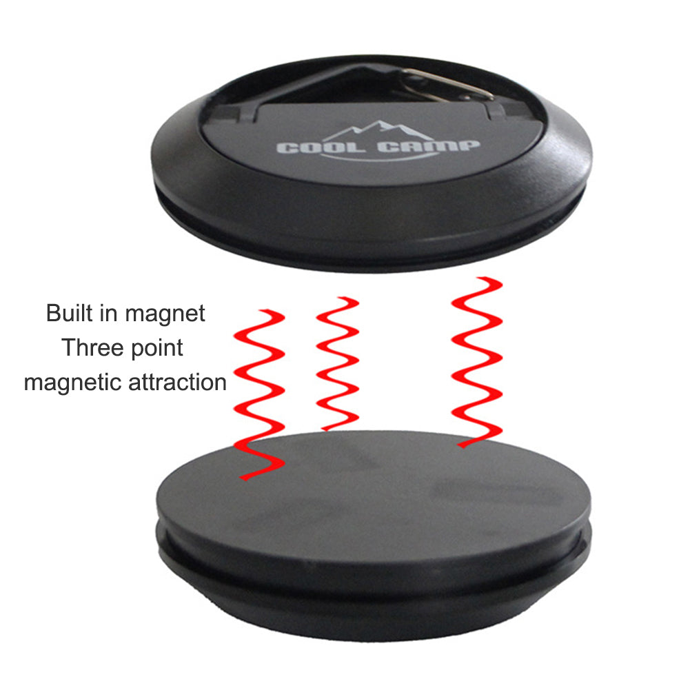 Hassle-Free Magnetic Light Clip for Tent - Organize Gear Easily - Magnetic carabiner tent clip Readi Gear