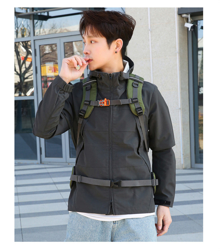 RidgeRunner 50L Large Capacity Waterproof Hiking Backpack - RidgeRunner 50L Large Capacity Waterproof Hiking Backpack Readi Gear