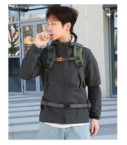 RidgeRunner 50L Large Capacity Waterproof Hiking Backpack - RidgeRunner 50L Large Capacity Waterproof Hiking Backpack Readi Gear