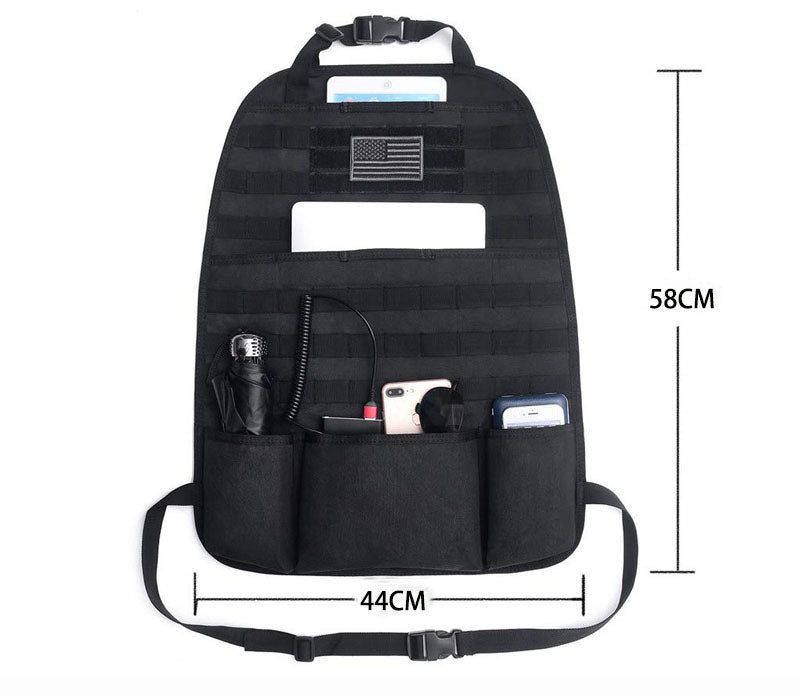 MolleMaster Car Seat Organizer: Tactical Gear Holder - MolleMaster Car Seat Organizer: Tactical Gear Holder Readi Gear