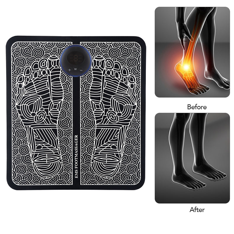 Rejuviaa™ EMS Grounding Foot Mat – Portable Wellness & Balance