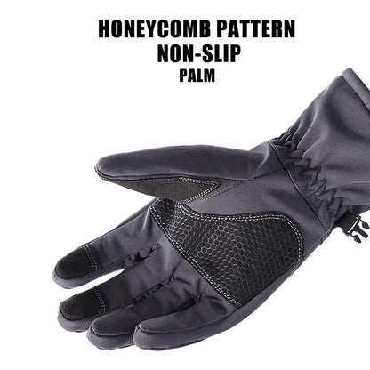 SnowTrail Winter Gloves - Waterproof, Non-Slip, and Touchscreen Ready - Winter Gloves Readi Gear