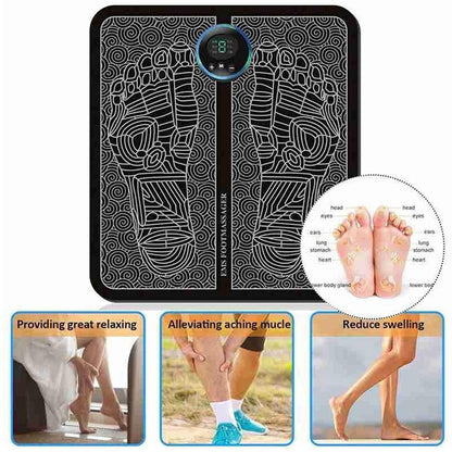 Rejuviaa™ EMS Grounding Foot Mat – Portable Wellness & Balance
