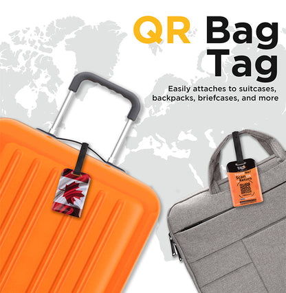 Smart Bag Security GPS Tag - Track & Protect Luggage with Ease - smart luggage tag with GPS tracker Readi Gear