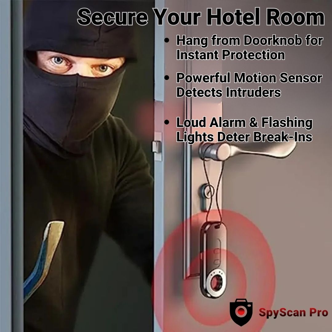 SpyScan Pro - Hidden Camera & GPS Detector - Hidden Camera Detector Readi Gear