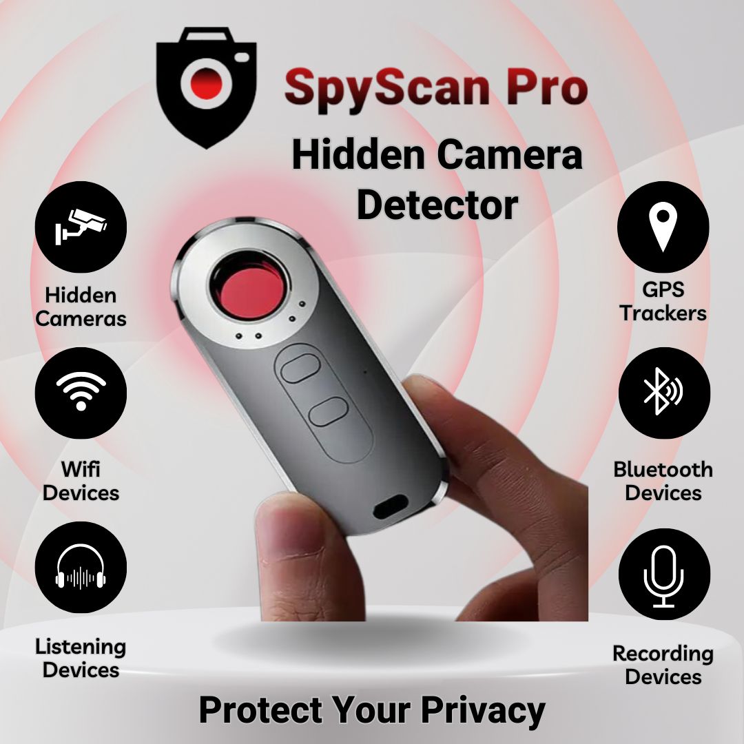 SpyScan Pro - Hidden Camera & GPS Detector - Hidden Camera Detector Readi Gear