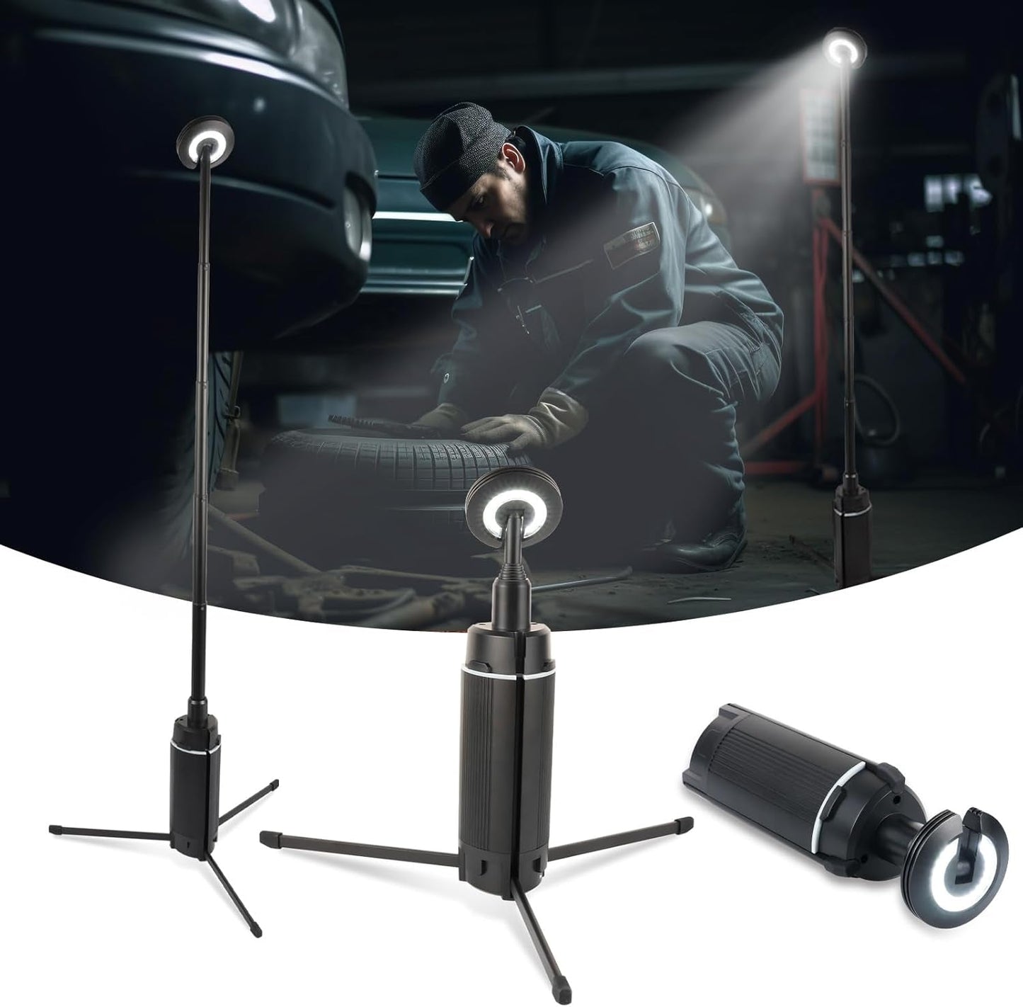 TrailGuard Telescopic LED Camping Lantern & USB Power Bank - Telescopic Camping Light Readi Gear