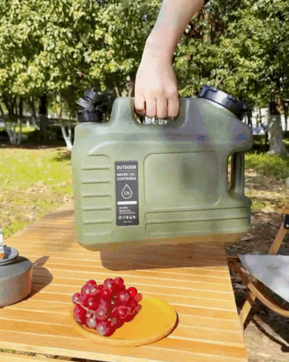 Prepper’s Water Jug – BPA-Free 13L Tank with Spigot & Tool Bag