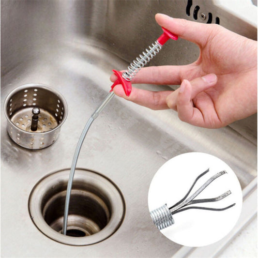 ClogBuster Pro Flexible Drain Cleaner - Hair & Debris Removal Tool - Drain cleaner Readi Gear