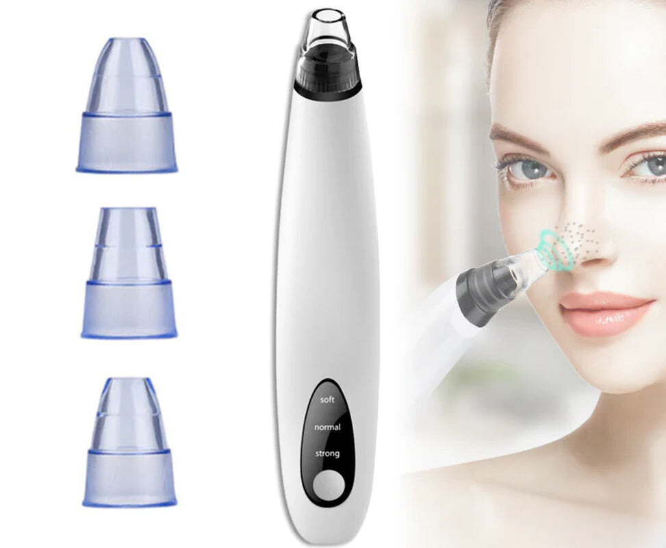 Deep Cleansing Facial Pore Blackhead & Whitehead Remover with Silicone Head - Facial Cleansing Devices Readi Gear