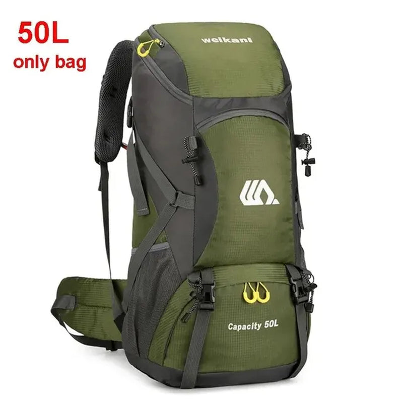 RidgeRunner 50L Large Capacity Waterproof Hiking Backpack - RidgeRunner 50L Large Capacity Waterproof Hiking Backpack Readi Gear