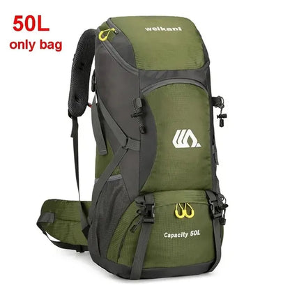RidgeRunner 50L Large Capacity Waterproof Hiking Backpack - RidgeRunner 50L Large Capacity Waterproof Hiking Backpack Readi Gear