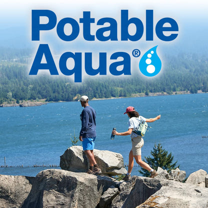 Potable Aqua Water Purification Tablets - 50 Count: Essential for Hiking & Emergency Kits - Water Purification Tablets Readi Gear