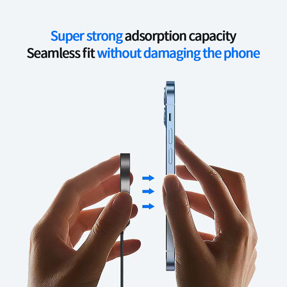 Qi2 15W Magnetic Wireless Charger - Fast Charging for iPhone 12-16 and More