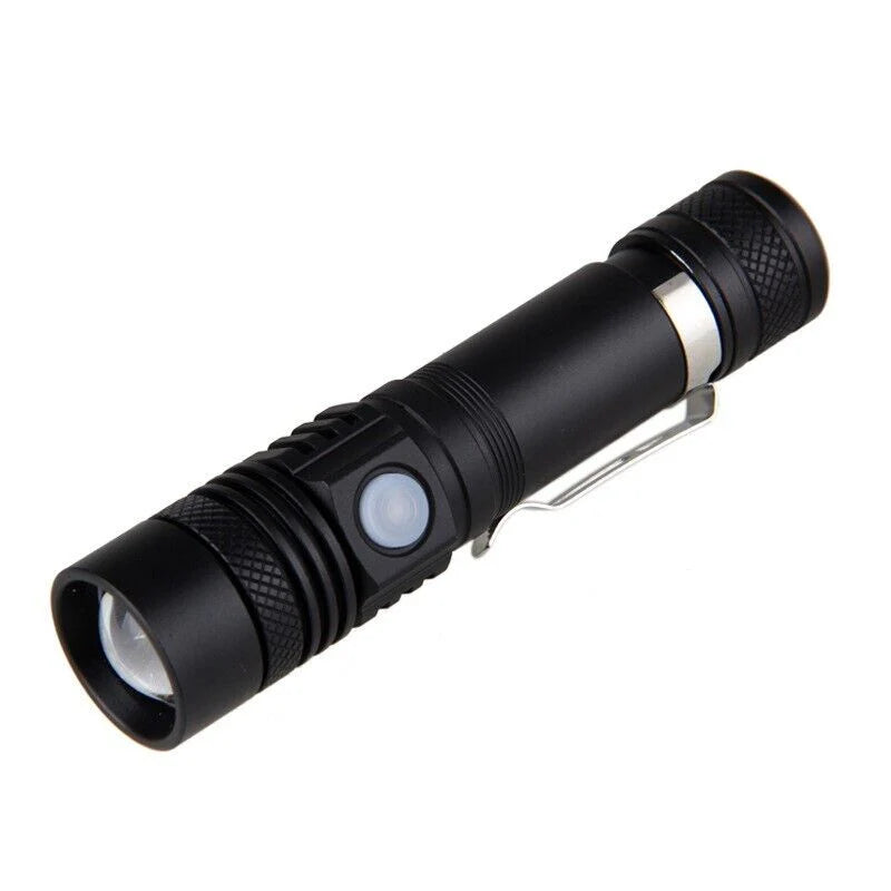 Ultra Bright 90000LM LED Flashlight - Zoomable & Rechargeable - Multifunctional Flashlight Readi Gear