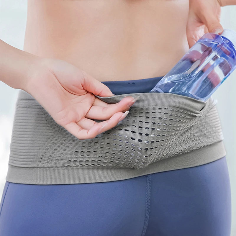 FlexFit Invisible Running Fanny Pack – Breathable, Lightweight & Spacious - Fanny Pack Readi Gear