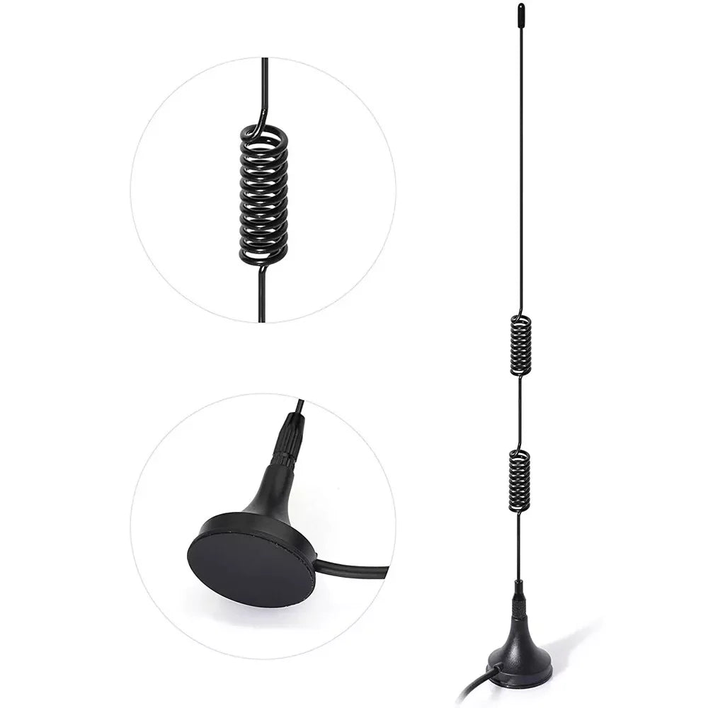 MaxReach Baofeng-Compatible Antenna – Car Mount, Extended Range - radio antenna Readi Gear
