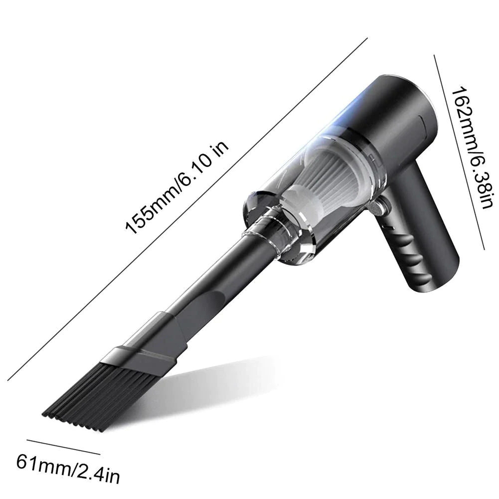 PowerVac Portable Handheld Cleaner - Portable Handheld Vacuum Readi Gear