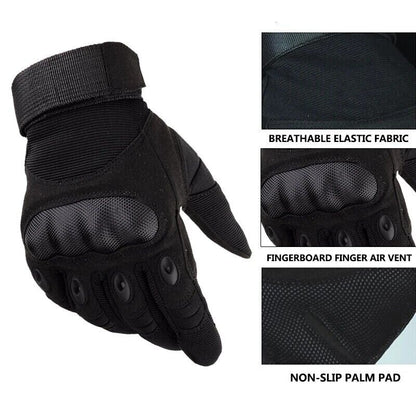 ArmorGrip Tactical Hard Knuckle Gloves - Tactical Gloves Readi Gear