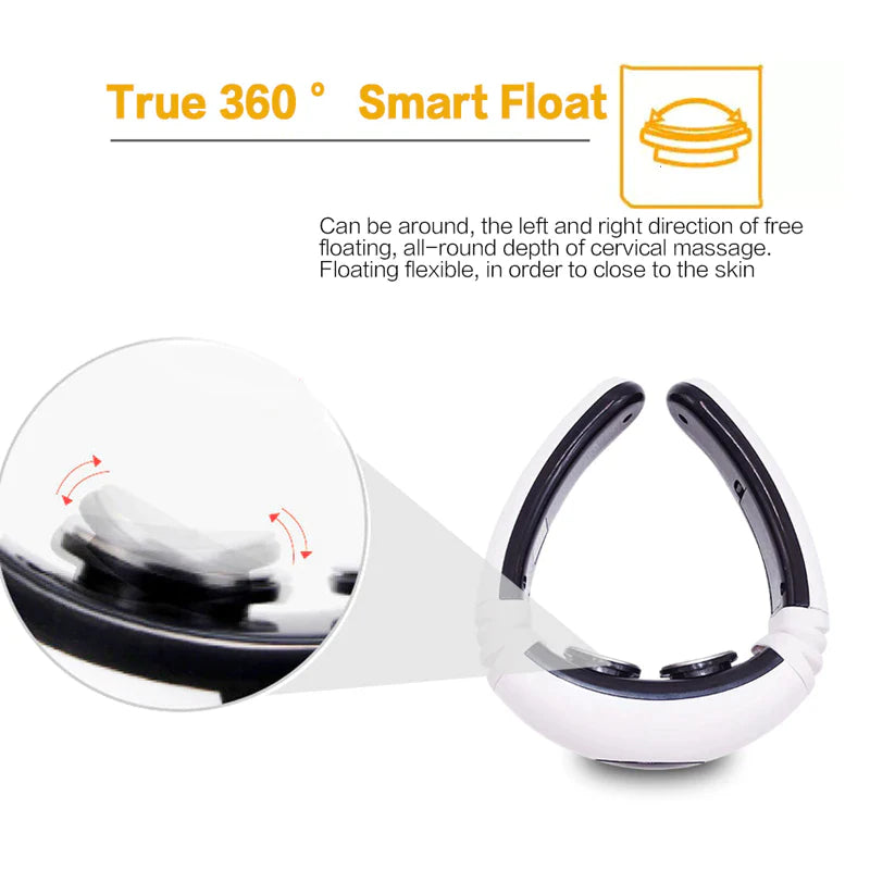 Electric Pulse Neck Massager for Pain Relief - 8 Modes & Magnetic Therapy - Readi Gear