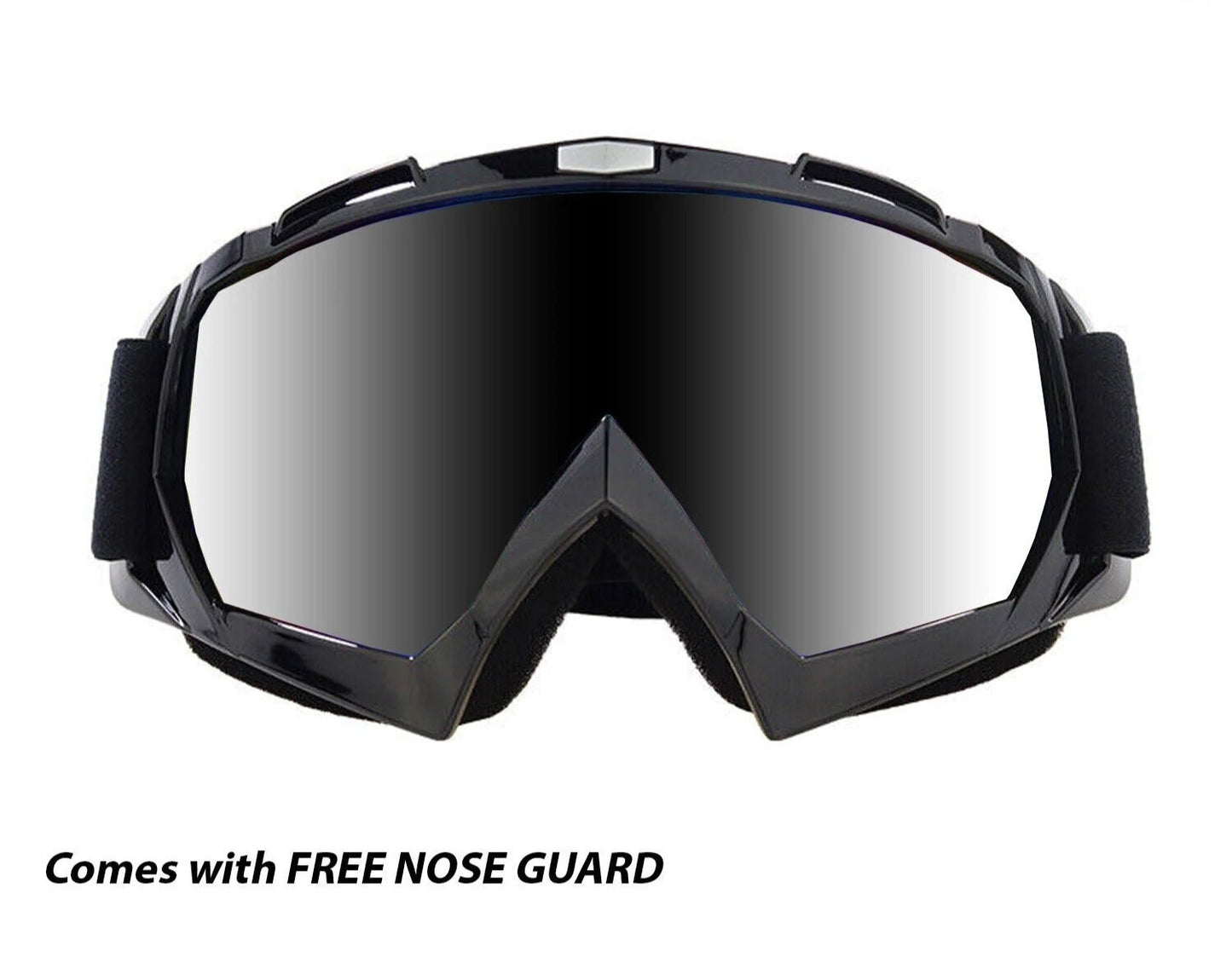 ProVision Motocross Goggles - High Impact, Anti-Fog, UV Protection - Motorcycle goggles Readi Gear